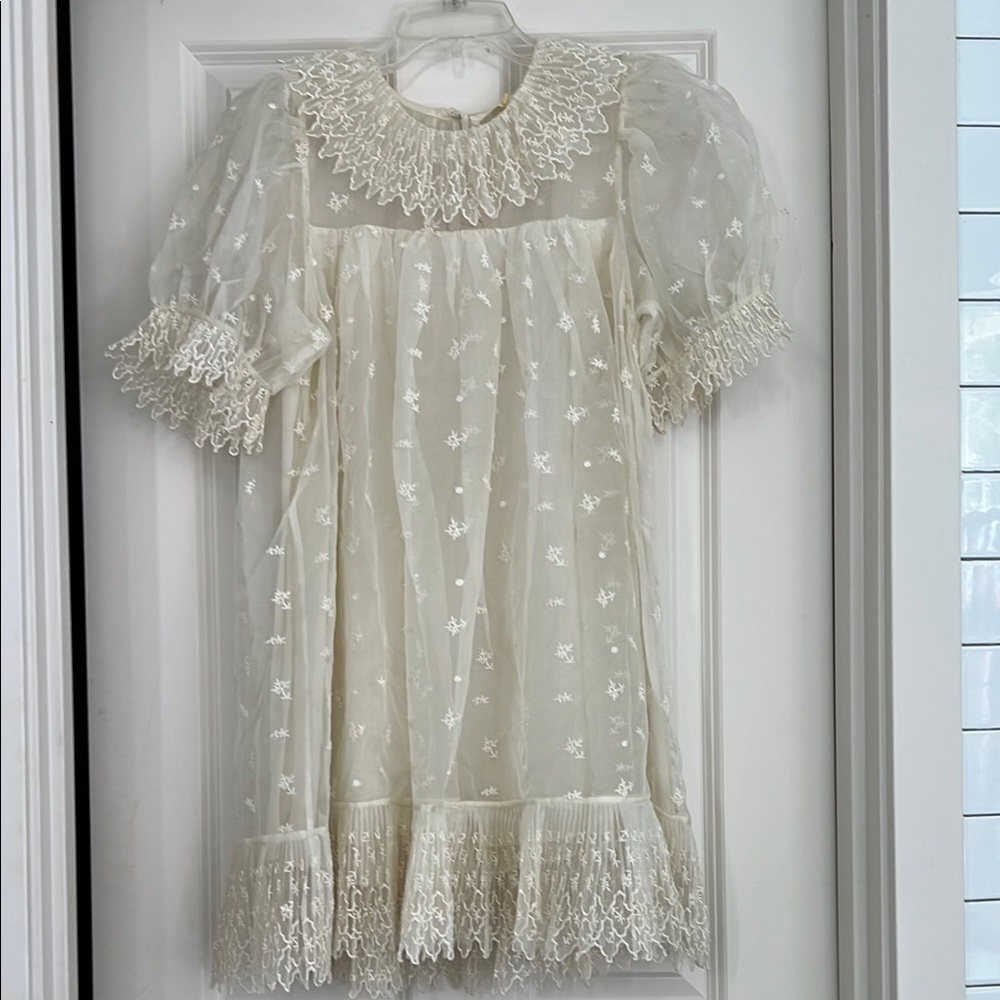 Doen Clarice silk Lace Dress